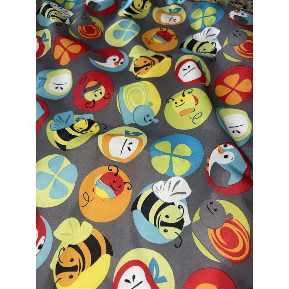 EvenfloExersaucer Mat‎ TummyTime Baby Print Ornament Wash Cloth Diaper Cover4563